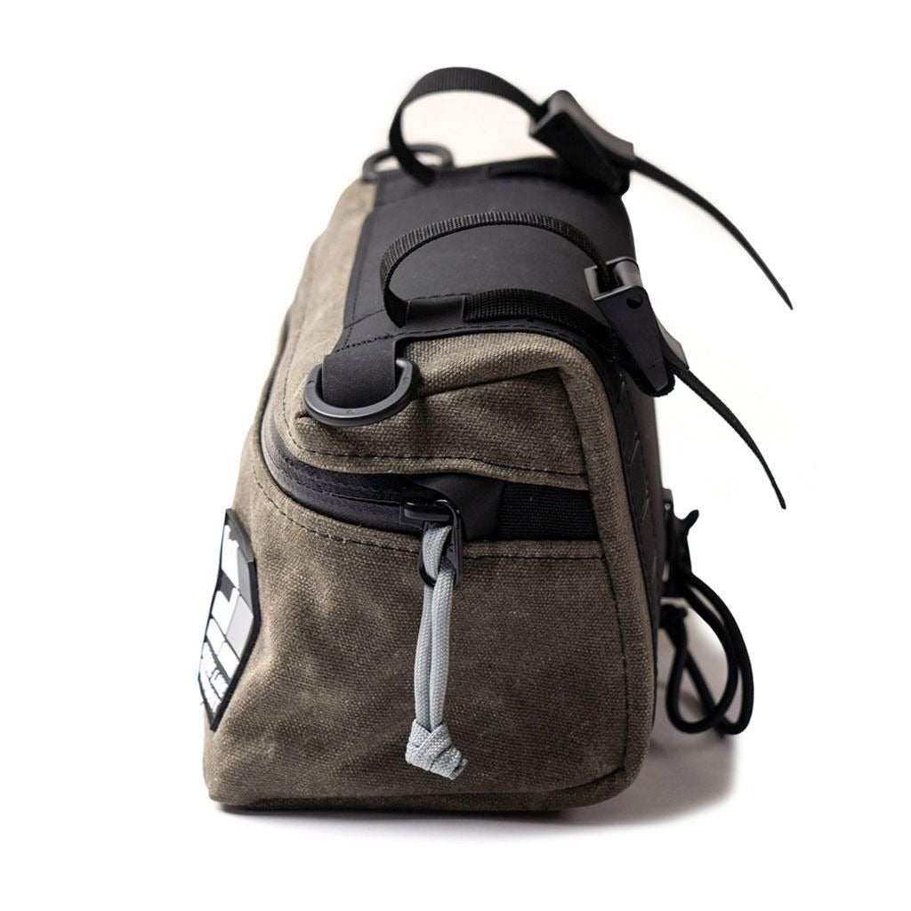 アクセサリー ILE* pilot bar bag (waxed/tan) ILE PILOT BAR BAG (WAXED/TAN) – BICYCLE STUDIO MOVEMENT