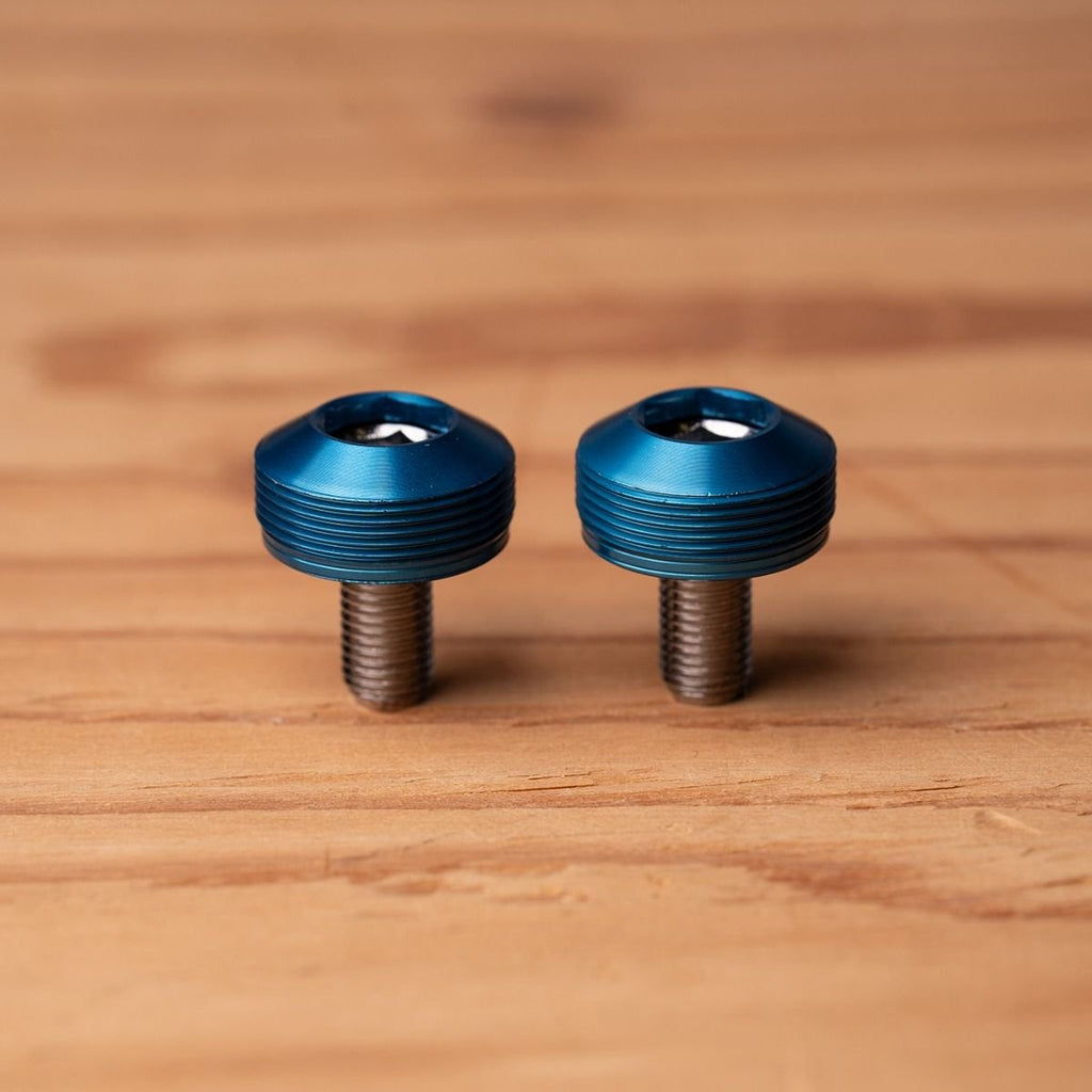 BUMPY CRANK CAP SET (BLUE) – BICYCLE STUDIO MOVEMENT