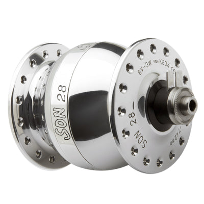 新品未使用 SON NABENDYNAMO SON28 CL 32H ポリッシュ SON NABENDYNAMO* SON 28 disc (silver) - BLUE LUG GLOBAL