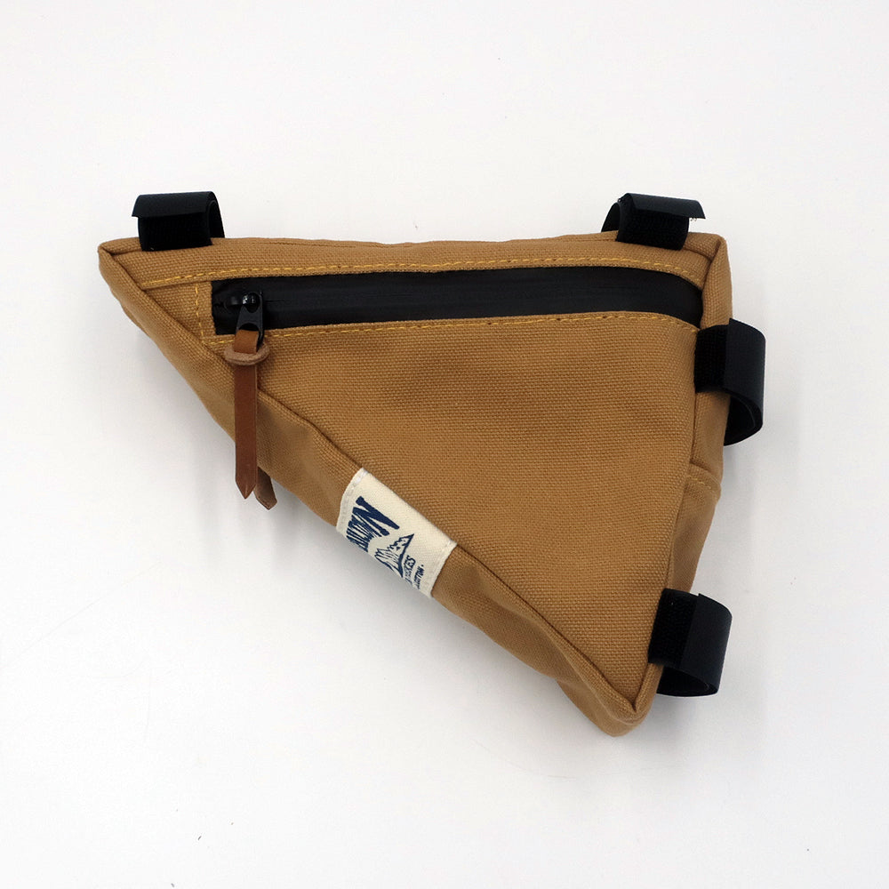 kakuハンドメイドフレームバッグ OLD TRAIL TOWN TRAILBREAKER FRAME BAG 75° (CAMEL – BICYCLE STUDIO