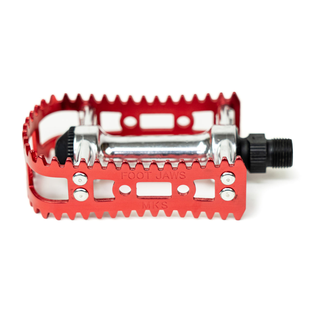 MKS FOOT JAWS BM-10 (RED) – BICYCLE STUDIO MOVEMENT