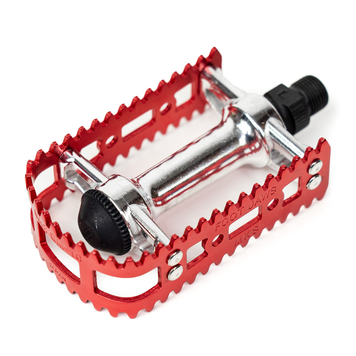 MKS FOOT JAWS BM-10 (RED) – BICYCLE STUDIO MOVEMENT