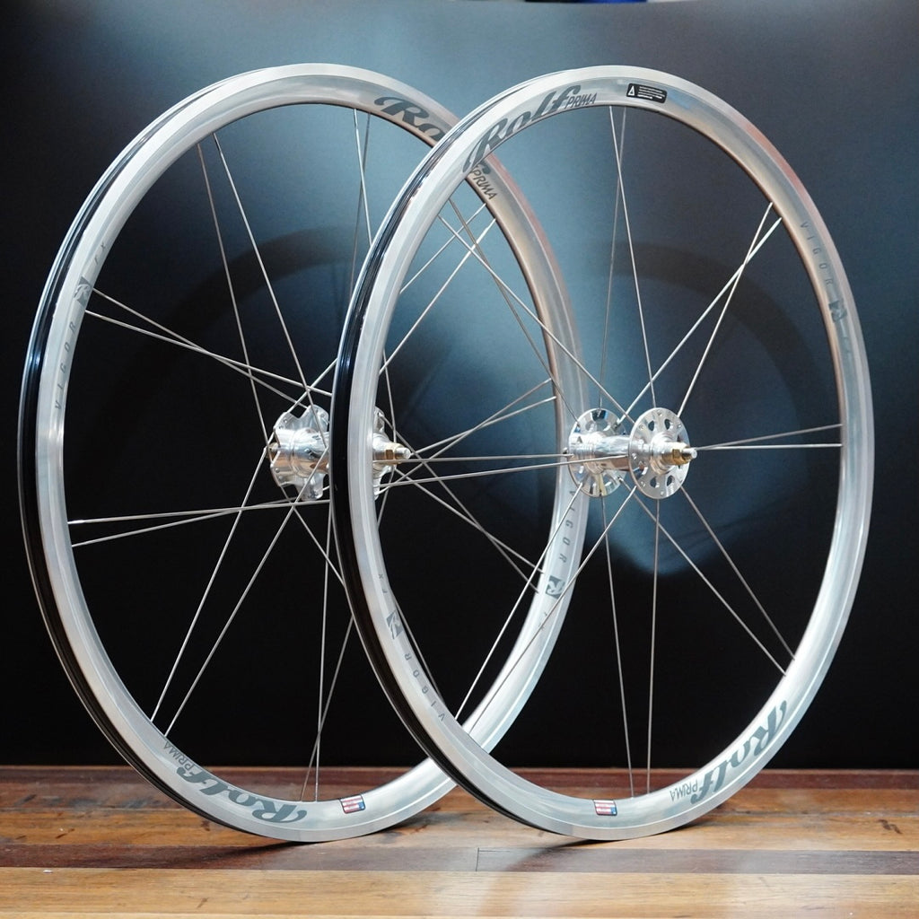 限定 ROLF PRIMA ”Vigor FX track wheel set ”(POLISH SILVER) – BICYCLE STUDIO  MOVEMENT