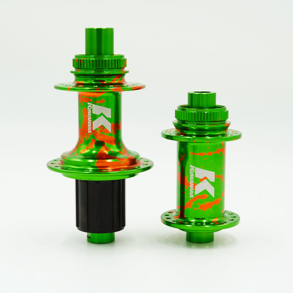 KUWAHARA Diavolo Limited Color Hub sets TROPICAL FROG – BICYCLE