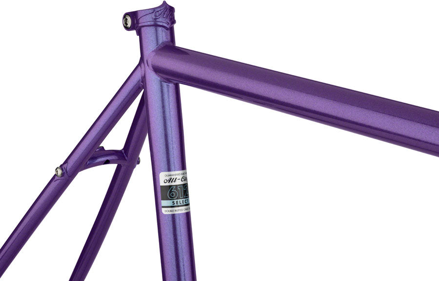 ALL-CITY SUPER PROFESSIONAL CRABON / FRAME/FORK SET (Hollywood Violet) –  BICYCLE STUDIO MOVEMENT