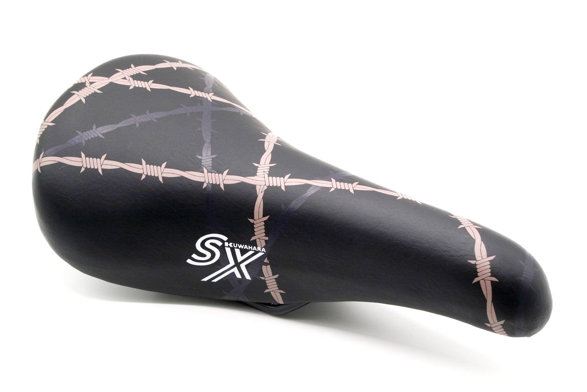 KUWAHARA SX SADDLE BARBED WIRE (BLACK/GRAY） – BICYCLE STUDIO MOVEMENT