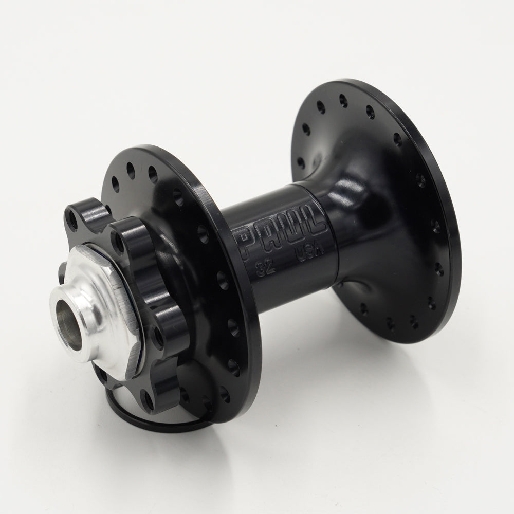 スイフトインダストリーズPAUL thru-axle disk Front hub (polish