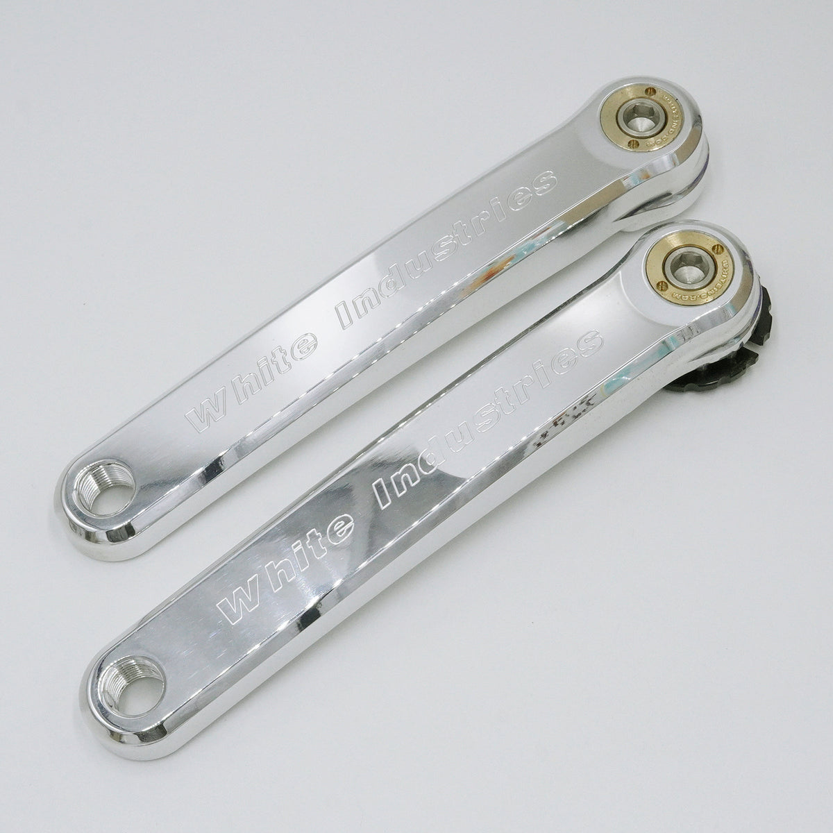 パーツ White Industries VBC Road Crank 52x38T WHITE INDUSTRIES】VBC CRANK SET (SILVER/BLACK/44-36T) | Humhumhug