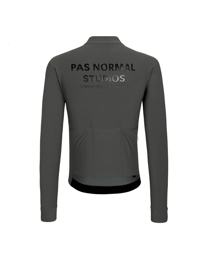 PAS NORMAL STUDIOS Men's Mechanism Long Sleeve Jersey (Dark Grey 