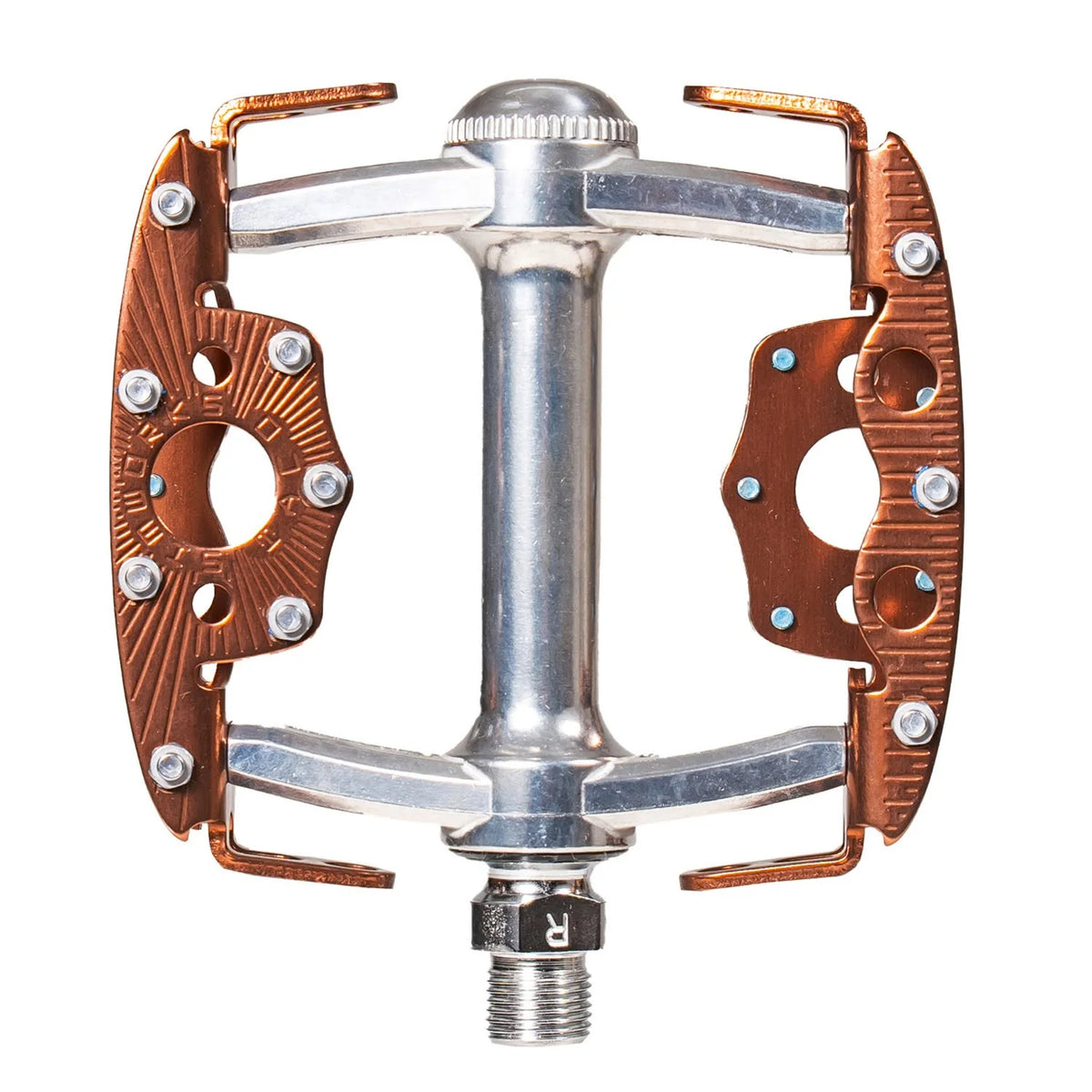 SimWorks by MKS Taco Pedal High Polished (BRONZE) – BICYCLE STUDIO