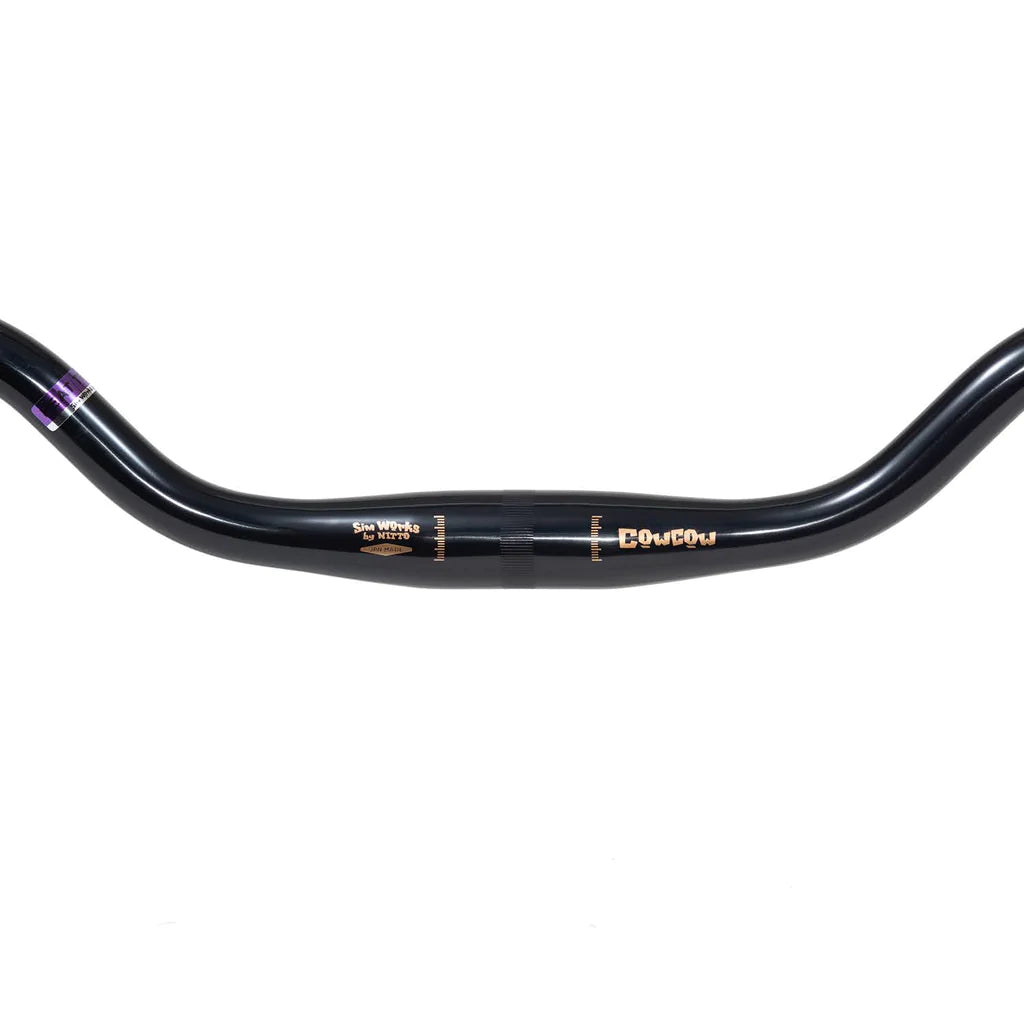SimWorks by NITTO COWCOW BAR (BLACK) – BICYCLE STUDIO MOVEMENT