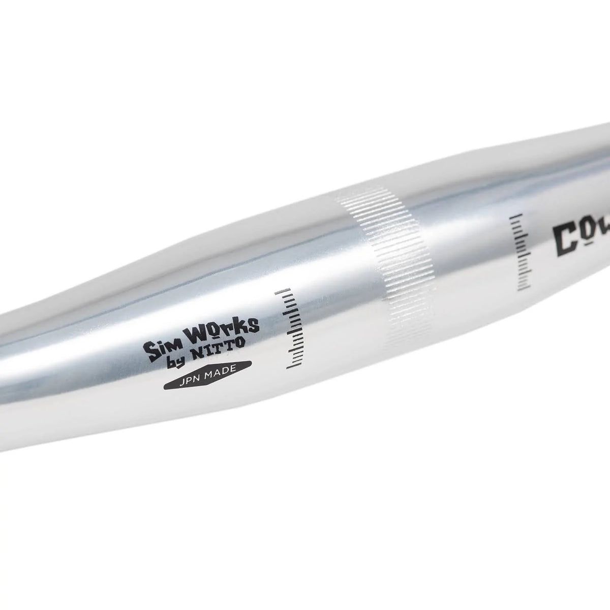 SimWorks by NITTO COWCOW BAR (SILVER) – BICYCLE STUDIO MOVEMENT