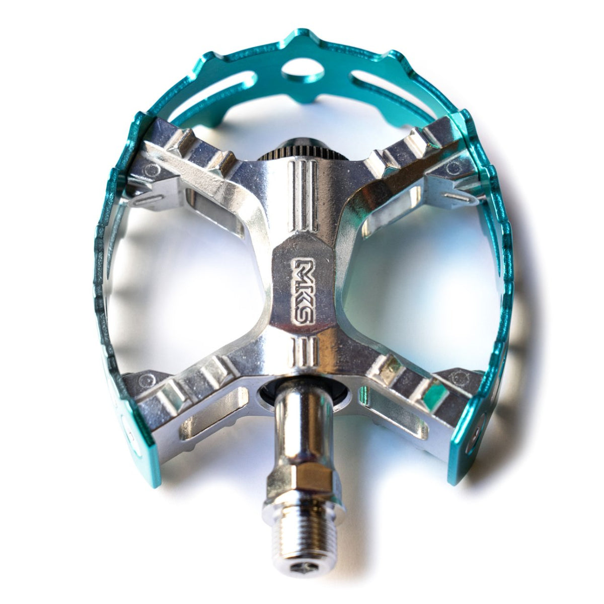 MKS XC-Ⅲ BEAR TRAP PEDAL（TURQUOISE） – BICYCLE STUDIO MOVEMENT