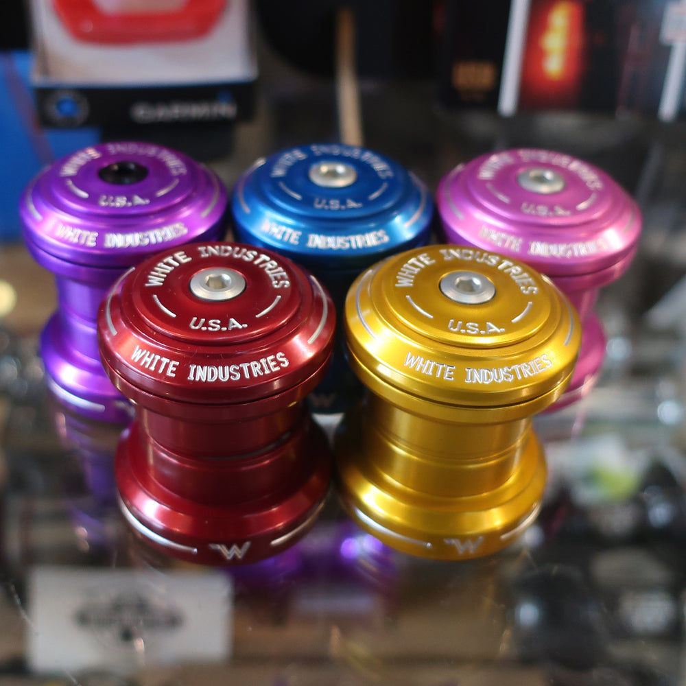 WHITE INDUSTRIES ヘッドセット (1-1/8) ブラック WHITE INDUSTRIES