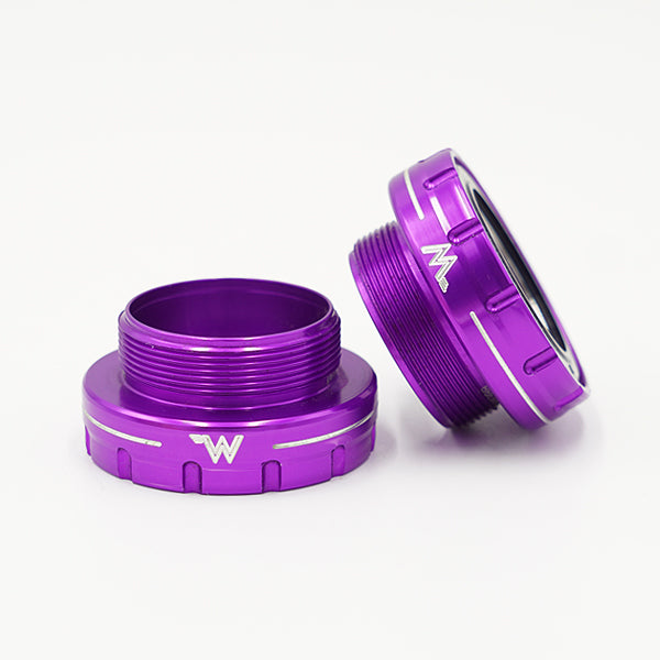 purple bottom bracket