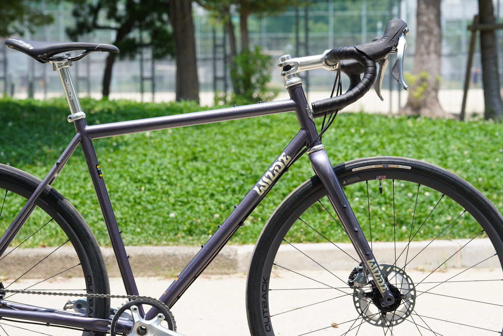 【試着のみ】WILD RIDE/リブコレクションBLACK WILDE BICYCLE 