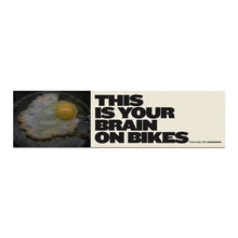 画像をギャラリービューアに読み込む, Brain on Bikes Sticker
