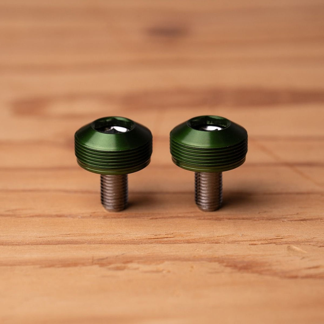 BUMPY CRANK CAP SET (GREEN)