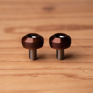 BUMPY CRANK CAP SET (BROWN)