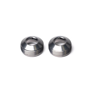 BUMPY CRANK CAP SET (PEWTER)