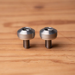 BUMPY CRANK CAP SET (SILVER)