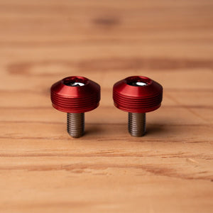 BUMPY CRANK CAP SET (RED)