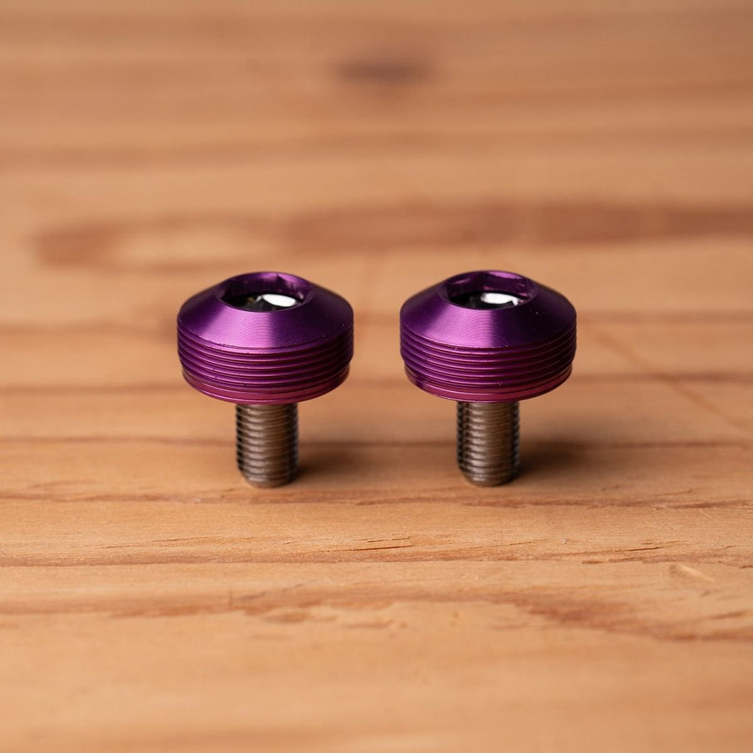 BUMPY CRANK CAP SET (PURPLE)