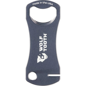 Bottle Opener With Rotor Truing Slot (Gunmetal)