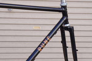 Rune Rufus Stone Builds RUNE BICYCLES RUFUS STONE Frame Set(BLACK) – BICYCLE STUDIO MOVEMENT