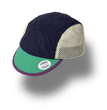 画像をギャラリービューアに読み込む, P.S.C Cap &quot;Cycling&quot; (Dark Navy / Teal /Purple)