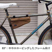 画像をギャラリービューアに読み込む, TS ANGLE FRAME BAG (WAXD CANVAS/BROWN)
