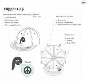 FLIPPER CAP (BORDEAUX)