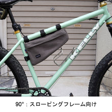 画像をギャラリービューアに読み込む, TS ANGLE FRAME BAG (WAXD CANVAS/BROWN)