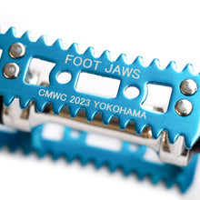 画像をギャラリービューアに読み込む, FOOT JAWS bm-10 CMWC limited (silver/ocean blue cage)