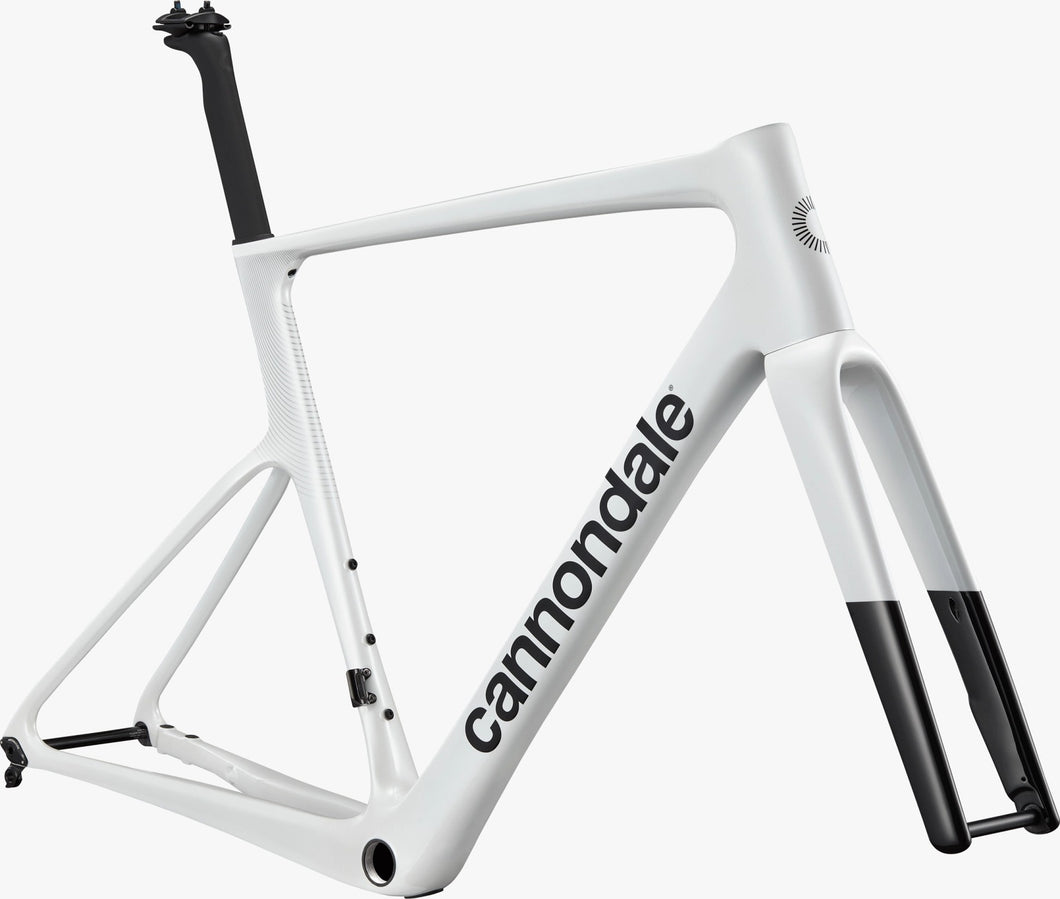 CANNNONDALE SuperSix EVO Carbon Frameset (SILVER) – BICYCLE