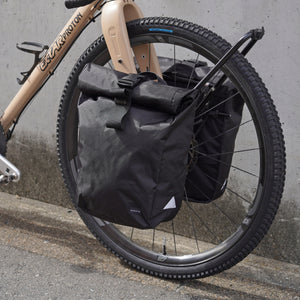 ROLLTOP PANNIER BAG SET (ECOPAK / BLACK)