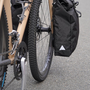 ROLLTOP PANNIER BAG SET (ECOPAK / BLACK)