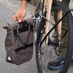 ROLLTOP PANNIER BAG SET (ECOPAK / RANGER GREEN)