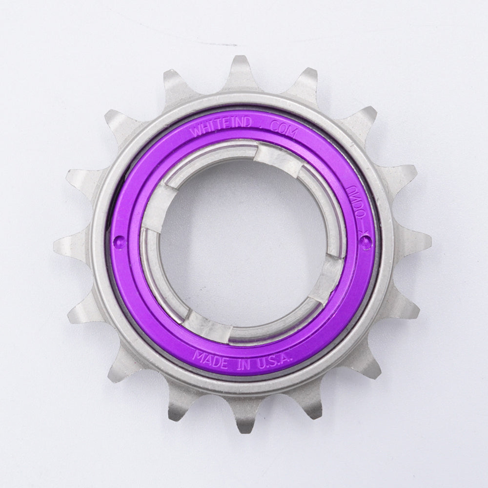 WHITEINDUSTRIES ENO SINGLE FREEWHEEL (PURPLE) – BICYCLE STUDIO
