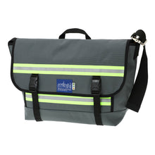 画像をギャラリービューアに読み込む, PRO BIKE MESSENGER BAG WITH STRIPES MD CONNECT (GRAY)