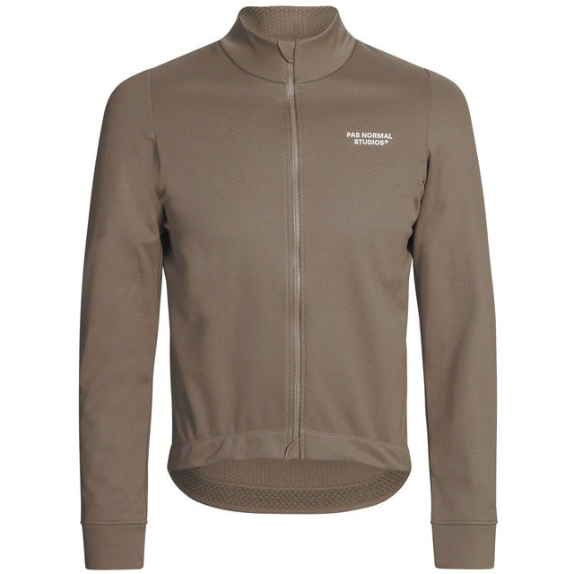 Men's Essential Thermal Long Sleeve Jersey (Ash Brown) – BICYCLE