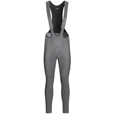 Men's Essential Thermal Long Bibs (Stone Grey)