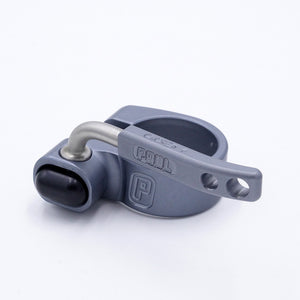 QUICK RELEASE SEAT POST COLLAR (PEWTER)