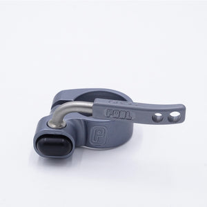 QUICK RELEASE SEAT POST COLLAR (PEWTER)