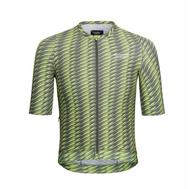 Men's SOLITUDE JERSEY (DARK MOSS / LIME GREEN)