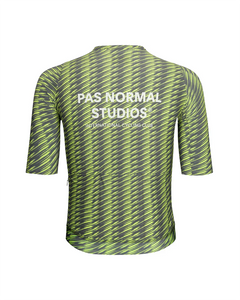 Men's SOLITUDE JERSEY (DARK MOSS / LIME GREEN)