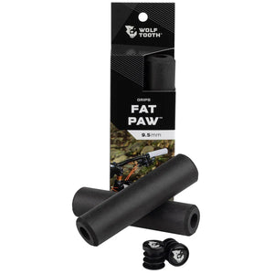 FAT PAW GRIPS 9.5mm (BLACK)