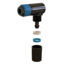 画像をギャラリービューアに読み込む, Clik 2-in-1 RIGHT ANGLED PUMP HEAD &amp; REMOVEABLE PUMP ADAPTER (Aluminum)