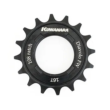 108ラッチ　16t コグ FW Diavolo Kuwahara UNVER×KUWAHARA* STORE ONLINE LUG BLUE - (turquoise) wheel free diavolo パーツ
