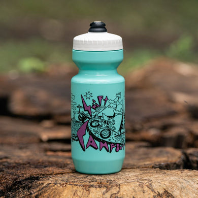campout 2023 water bottle (teal)